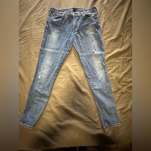 True Religion Light Blue Skinny Jeans
